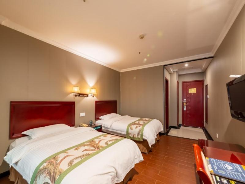 Greentree Inn Jiangsu Suzhou Mudu Ancient Street Express Hotel Eksteriør billede