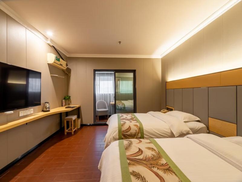 Greentree Inn Jiangsu Suzhou Mudu Ancient Street Express Hotel Eksteriør billede